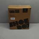 SEE SPRING Shoe Storage Boxes, Clear Plastic Stackable Shoe Organizer for Closet, Shoe Rack & Holder Sneaker Container, 12 Pack Clear