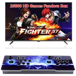 Arcade Games Console 26800 Games in 1 Retro Game Machine,1280X720, 3D Games, Search, Save, Hide, Suspend, Supports Up to 4 Players Pandoras Box for PC & Projector & TV (Thunder)