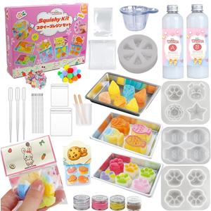 Wesfen Mini Squishy Kit Easy-to-Use Squishy Kit - 1:1 AB Liquid Silicone, Taba Squishy Kit (mini)