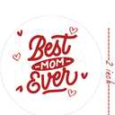 Happy Mother's Day Stickers,300 Pcs 2 Inch Mother's Day Envelope Seals Labels for Gift Wrap Decoration