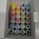 24 Colors Tie Dye Kit, Tie Dye Set for Kids, Pre-Filled Bottles, Non Toxic Permanent Fabric Dye Art Set, Easy DIY Fabric Art - Create Fun (24 Colors)