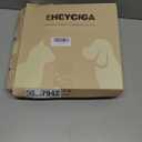 EHEYCIGA Fluffy Dog Bed, Plush Faux Fur Crate Pad, Calming Anti Anxiety Small Dog Bed, Washable Soft Warm Crate Mat with Non-Slip Bottom, Pink (23.6 x 17.5)