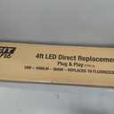 Feit Electric LED 4ft Bulbs T8, 32 Watt Equivalent, Type A Tube Light, Plug & Play, T8 LED Tubes, LED Fluorescent Replacement, Frosted, T848/840/LEDG2/2/5, Cool White, 10 Pack