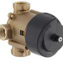 KOHLER Forte Adjustable Wall Mount Bracket color Vibrant Polished Brass