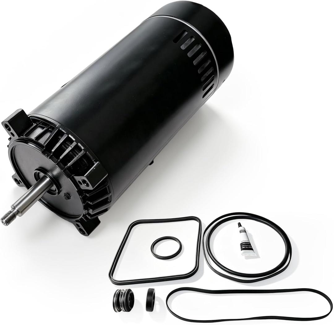 UST1152 1.5 HP Pool Pump Motor/Replacement for Century, A.O.Smith,Hayward | Super,Max Flow,Northstar,Ja-cuzzi Magnum Pump,56J Frame 115/230V 3450 RPM Pump Motor with Seal Kit,SP2610X15,SP1607Z1M,B229
