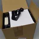 Kolldenn 50 Pcs Small Gift Bags with Handles Metallic Paper Square Wedding Favor Bags Bulk with DIY Blank Thank You Tags for Birthday Bridal Shower Thank You Party Favor (6 x 6 x 6 Inches,White)