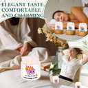 Nuanchu 72 Pcs Dumpster Fire Appreciation Gifts for Coworker Employee Anxiety Relief Gift Bulk 24 Scented Aromatherapy Candles 24 Dumpster Fire Cards and 24 Organza Bag for Team