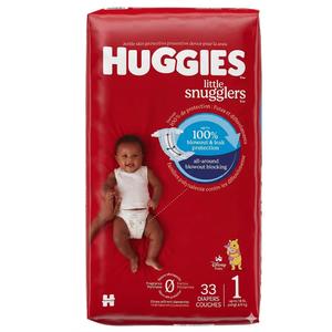 Huggies Size 1 Diapers, Little Snugglers Baby Diapers, Size 1 (8-14 lbs), 33 Count