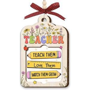 Teacher Ornament 2026 - Teacher Appreciation Gifts, Daycare Kindergarten Preschool Teachers Gift, Special Education Teacher Thank You Gifts, Xmas Gift for Teachers