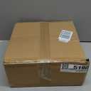 Kanwone 3 Tiered Serving Stand with White Porcelain Plates, Tiered Tray Stand, Dessert Table Display Set, 8" x 8" Tier Serving Trays with Black Metal Stand for Entertaining, 3 Tier Dessert Stand