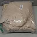 RYB HOME Beige Velvet Curtains 92 inches, Back Tab Soft Fabric Room Darkening Thermal Insulated Luxurious Home Decor Curtains for Living Room Bedroom, W 52" x L 92", 2 Panels Set