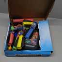 Otoseth Toys Rocket Launcher for Kids - Launch up to 100 Ft, 8 Multi-Color Foam Rockets & Adjustable Launch Stand, Kids Outdoor Toys, Age 3+