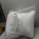 Amazon Basics Down Alternative Bed Pillows for Back and Side Sleepers, Medium Density, King Size, 36" x 20", White, 1-Pack