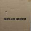 Kitstorack Under Sink Organizer, 2 Tier Under the Sink Storage, Slide out Pull out Cabinet Organizer Shelf, Metal Sliding Drawer for Kitchen Bathroom Pantry Closet Organization Rack, Grey, 2 Pack (Gray)