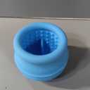 Animire Treat Dispensing Dog Toy, Long-Lasting Interactive Puzzle Toys for Dogs, Stuffable Dog Enrichment Frozen Lick Treat Toy for Boredom, BPA Free Silicone Fetch Catch Chew Toy (Light Blue,L)