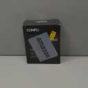 Hair Dryer, CONFU Blow Dryer with Diffuser, 21000PRM Professional Hairdryer, Portable Lightweight Fast Drying Negative Ionic Blow Dryer, Hair Diffuser for Curly Hair for Home Travel (Black)