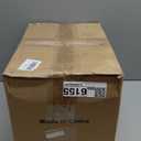 6 Inch Hooded Wall Vent Cover, Dryer Exhaust Vent Metal Mesh Cover Outside, Wall Vents Cover Cap Exterior Air Exhaust with Pest Bird Guard, Screen and Damper for Kitchen Bathroom House Range Hood HVAC (White)