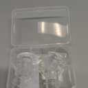 Flange Inserts 15mm Compatible with Medela/Spectra/TSRETE/Elvie/Momcozy/Bellababy Breast Pump 24mm Shields/Flanges, Reduce 24mm Nipple Tunnel Down to 15 mm, 4PCS