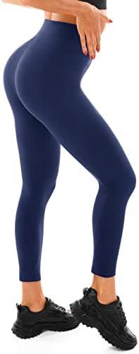 Walifrey Leggings for Women, High Waisted Buttery Soft Leggings for Women Gym Yoga Workout Smal
