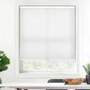 LazBlinds Cordless Cellular Shades, Light Filtering Honeycomb Shades with 1.5 inch Cells, Thermal Insulation Noise Reduction Blinds for Windows, 21" W x 48" H, White