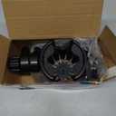 Rollator Cup Holder for Rolling Walker with Phone Holder,360 Rotatable,Black,1PC