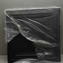 Art3d 24-Pack Square Drop Ceiling Tile 2ft x 2ft in Black, PVC Ceiling Panel 24 x 24in. - Compatible with 15/16" Drop Ceil Grid System,24pcs-24*24, Black