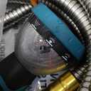 50FT Garden Hose, 304 Stainless Steel Water Hose, Flexible with a 10-Mode Nozzle Sprayer, No Kink, Lightweight, Puncture Proof, Ideal for Yard, Lawn, Outdoor, 5/8" Outside Diameter