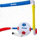 Franklin Sports Kids Soccer Goal with Ball & Pump - 24 X 16