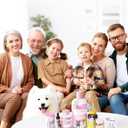 2 x Pill Reminder for Easy Tracking Without Refills, Reusable Pill Tracker for Vairous Bottles, Arthritis-Friendly & Anti-Slide Medication Tracker, Compact Medicine Reminder for Pet Meds, White, 2-Pack