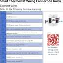 Smart Thermostat for House, Enhanced Programmable WiFi Thermostat, Saving Thermostat-Up to 4 Heat/2 Cool, Easy DIY Install