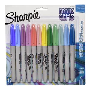 SHARPIE FINE TIP MYSTIC GEMS SET OF 12