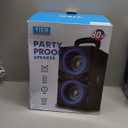 YIER Party Bluetooth Speaker:80W Peak Large Stereo Sound for Outdoor,Deep Bass,TWS,Loud with Lights,Portabe Wireless Big Speakers with Long Playtime,House,Projector,Movie