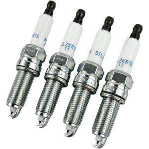 18849-11070 Spark Plug 4-Piece Set (1884911070) - Compatible with Select Hyundai & Kia Models - Premium NGK SILZKR7E11 Replacement - Exact Fit Performance Spark Plugs
