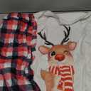 OAKFashion Christmas Family Pajamas Holiday Christma Pajama Family Matching Pjs Set Sleepwear Xmas Jammies (12 Years, #A311)