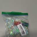 32 Pcs Crinkle Balls Cat Toy and Cat Spring Toy, 12 Pcs Mylar Crinkle Ball, 10 Pcs Cat Spiral Spring, 10Pcs Sparkle Balls Tinsel poms, for Cats Kittens Playing Interacting