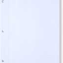 Amazon Basics College Ruled Loose Leaf Paper, 11" x 8.5", 150 Sheets, White, No Binding, 1-Pack