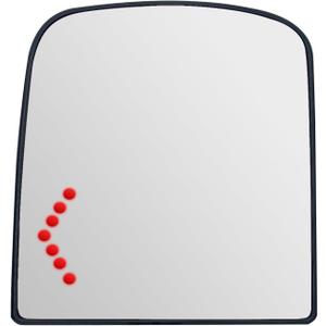 Driver Side Mirror Replacement for Suburban GMC Sierra Yukon 2007 2008 2009 2010 2012 2013 2015 2017 2018, Left Exterior Side Rearview Mirrors Glass, with Backing Plate, Power Heated,Turn Signal Driver Side Mirror Replacement for Suburban GMC Sierra Yukon 2007 2008 2009 2010 2012 2013 2015 2017 2018, Left Exterior Side Rearview Mirrors Glass, with Backing Plate, Power Heated,Turn Signal