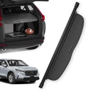 Retractable Cargo Cover for Honda CRV 2023-2025 2026 - Leather Trunk Cover, Car Accessories, Anti-Peeping Luggage Privacy Shield for CR-V 2023 2024 2025 2026 Cargo Cover