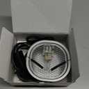 REPTI ZOO G9 Reptile Heat Lamp Bulb & Reptile Light Fixture with Safety Mesh Kit, 50W UVA Basking Light Fixture for Bearded Dragon Gecko Lizard Turtle Snake Chicken, Low Profile Warm White Heat Bulb