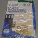 2.5" Printable Round Labels for Laser and Inkjet Printers - 1200 Blank Labels, 100 Sheets for Business Logos, Thank You Stickers, Price Tags, QR Codes - Spartan Industrial Template C005