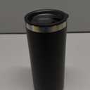 Hydro Flask Travel Coffee Cup  Insulated Stainless Steel, Non-Spill, Leak Resistant to-Go Tumbler 20 Oz Black