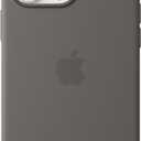 Apple iPhone 16 Pro Max Silicone Case with MagSafe and Camera Control: Lightweight Phone Case, Wireless Charging Compatible, Smooth Matte Finish, Stone Gray