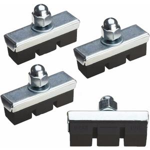 Wideskall High Grade 40mm Cycling Bicycle Bike Bolt On Brake Pads (Pack of 2 pairs)