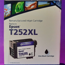 Epson 252xl Black Ink Cartridge Reman by Dataproducts New Sealed Box