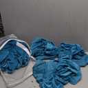 WEERRW 4 Pieces Velvet High Stretch Couch Covers for 3 Cushion Couch Sofa Slipcovers, Washable Furniture Protector with Non Slip Elastic Bottom, Feature Soft Plush Fabric, Peacock Blue, Large