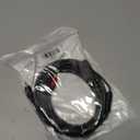 Lightning to RCA Cable Audio Aux Adapter, Stereo Y Splitter Adapter for Select iPhone iPad Models for Power Amplifier, Car, Home Theater, Speaker and More Silver 15FT