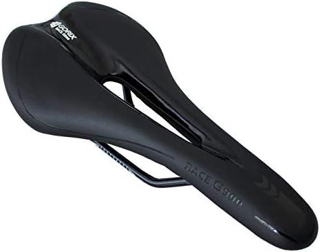 GORIX Bike Saddle Seat Racing Model Comfortable Cushion with Rail Mountain Road Bicycle for Men and Women (3621A)