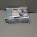 OMERAI Cooling Blanket for Hot Sleepers, Twin Breathable Lightweight Summer Blanket with Coconut Trees Printed Design, Ice Blankets for Bed/Travel/Outdoor 60''x80'', Twin Size, Green