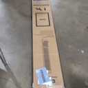 PetSafe Sliding Glass Pet Door - No-Cut DIY Install Doggy Door for Renters - Aluminum Frame - Adjustable Height 75 7/8" to 81" - Ideal for Medium Dogs Up to 40 lb - White