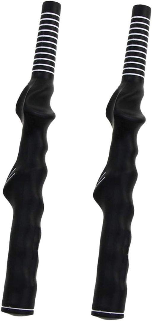 2Pcs Left-Hand Golf Training Grip Golf Club Grip LH Practice Aid Golf Swing Trainer Accessories